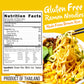 Bulk Gluten Free Ramen Noodles (48 Pieces)Gf Gluten Free Noodles Vegan Healthy Brown Rice Noodle. Low Sodium Ramen Plain Noodle