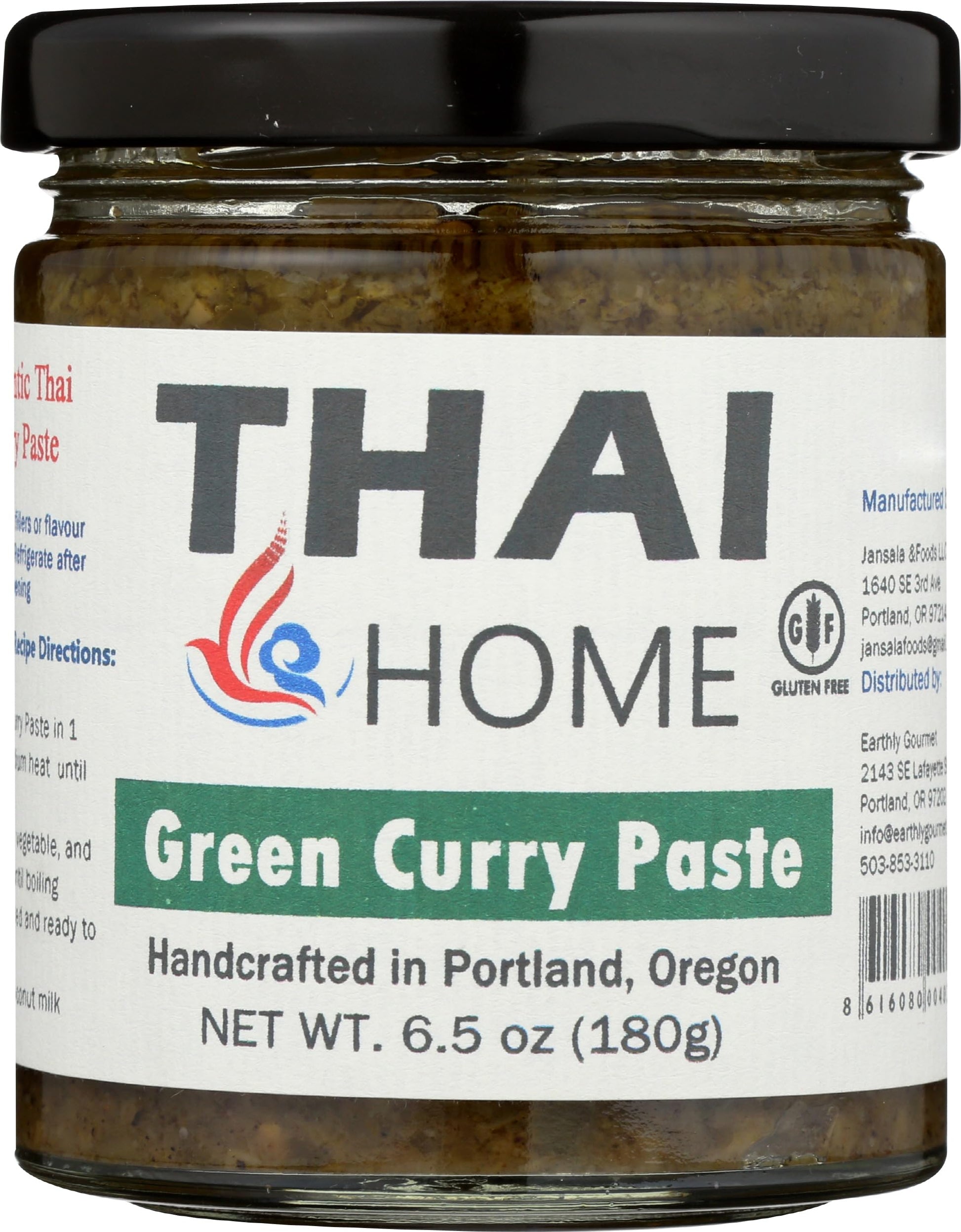 Thai Home Green Curry Paste, 6 OZ