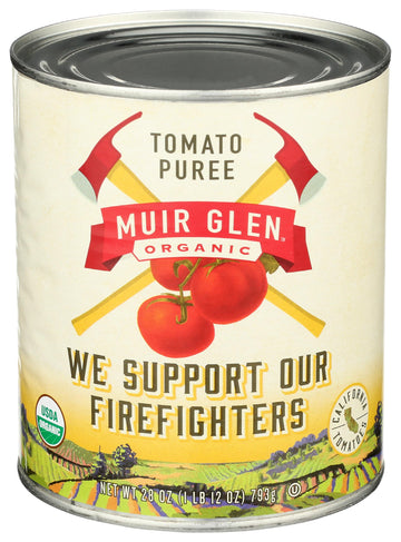 Muir Glen Usda Certified Organic Tomato Puree 28 Oz