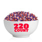 CRAZYOUTLET Patriotic Candy - 3 Pound Bulk Pack - Chocolate Caramels - Red, White, Blue Taffies for Independence Day Celebrations