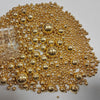 Eastron Edible Gold Pearl Sugar Sprinkles Candy Mixing Size Baking Cake Decorations Cupcake Toppers Cookie Decorating Celebratio