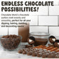 Chocolate Works Melting Chocolate Parent (1.0 Lb (Pack Of 5), Dark Chocolate)