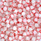 Starlight Peppermint Candy - 5 Lb Bulk Bag - Red & White Peppermint Hard Candy - Individually Wrapped Mints For Office Candy Bow