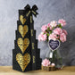Nuts Gift Basket Tower, Heart Design 6 Tier Food Baskets For Men And Women.