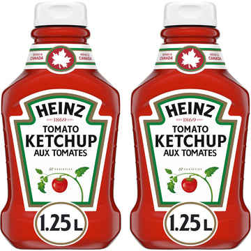 Heinz Ketchup Fridge Fit-2 Pack, 2.5 Litres/84.56 Fluid Ounces {Imported From Canada}