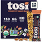 Tosi Almond Protein Bars, Plant-Based Vegan Snacks, Gluten-Free, 12 Count