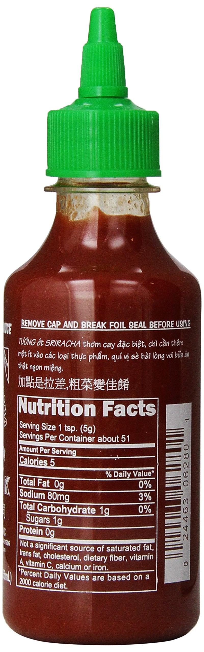 Huy Fong Sriracha Sauce, 9 Ounce (Pack Of 24)