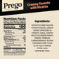 Prego Creamy Tomato Pasta Sauce With Ricotta Cheese, 23.75 oz Jar (6 Pack)