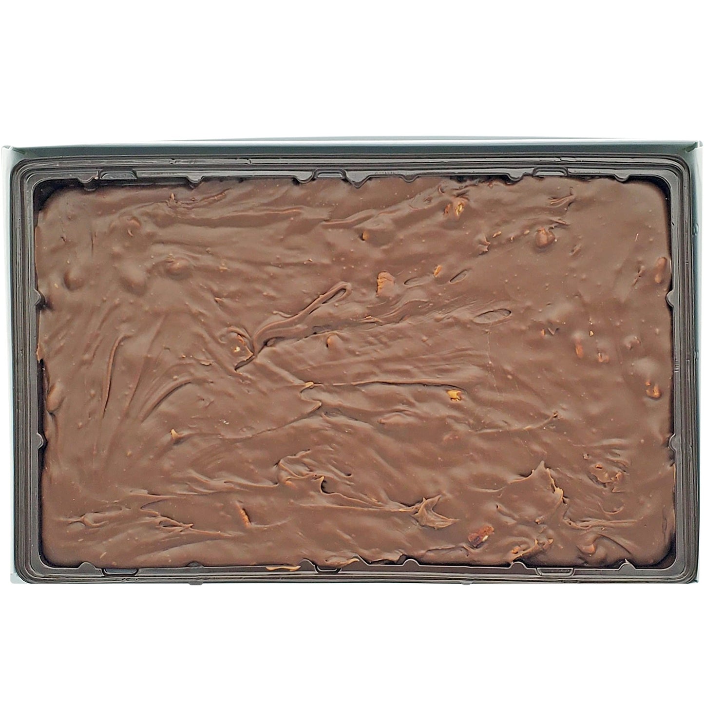 Home Made Creamy Chocolate Pecan Fudge - 24 OZ Currier and Ives Gift Box