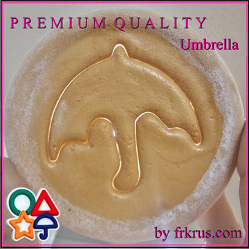 Bbop-Gi Korean Street Kids' Sugar Cookie - Symbol Clear Challenge [ Bbop-Gi] K-Drama S. Suvivel Game - Umbrella (3, Umbrella)