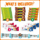 Granola Bars Bulk Variety Pack - Healthy Granola Bars Variety Snack Box for Office Snacks & Healthy Breakfast Bars - Snacks Variety Pack for mature-themeds and Kids (60 Count)