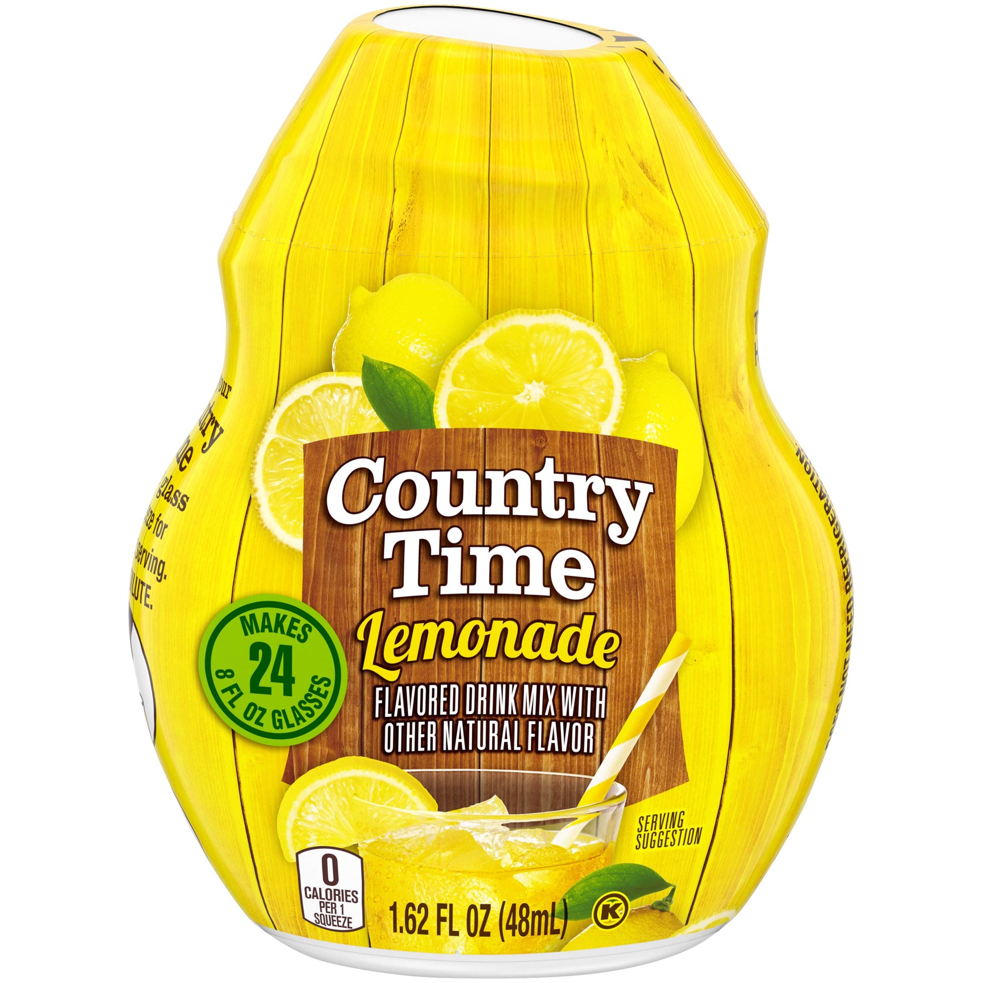 Country Time Sugar-Free Lemonade Zero Calories Liquid Water Enhancer 12 Count 1.62 fl oz