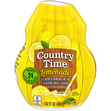 Country Time Sugar-Free Lemonade Zero Calories Liquid Water Enhancer 12 Count 1.62 fl oz