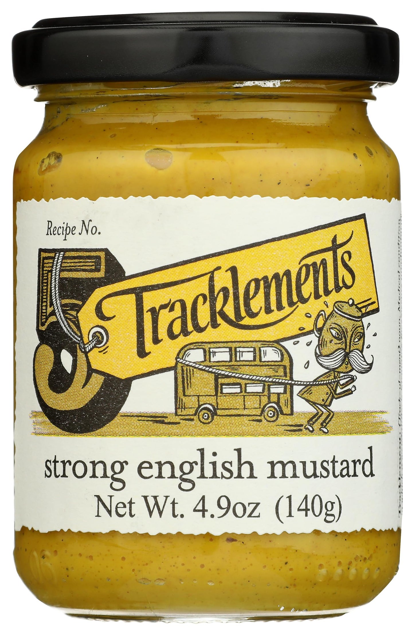 Tracklements, Mustard Strong English, 4.9 Ounce