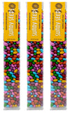 Sunflower Food Company Chocolate Covered Sunflower Seeds - Multicolored Candy Coated Treats - 3 Ounce Pack of 3