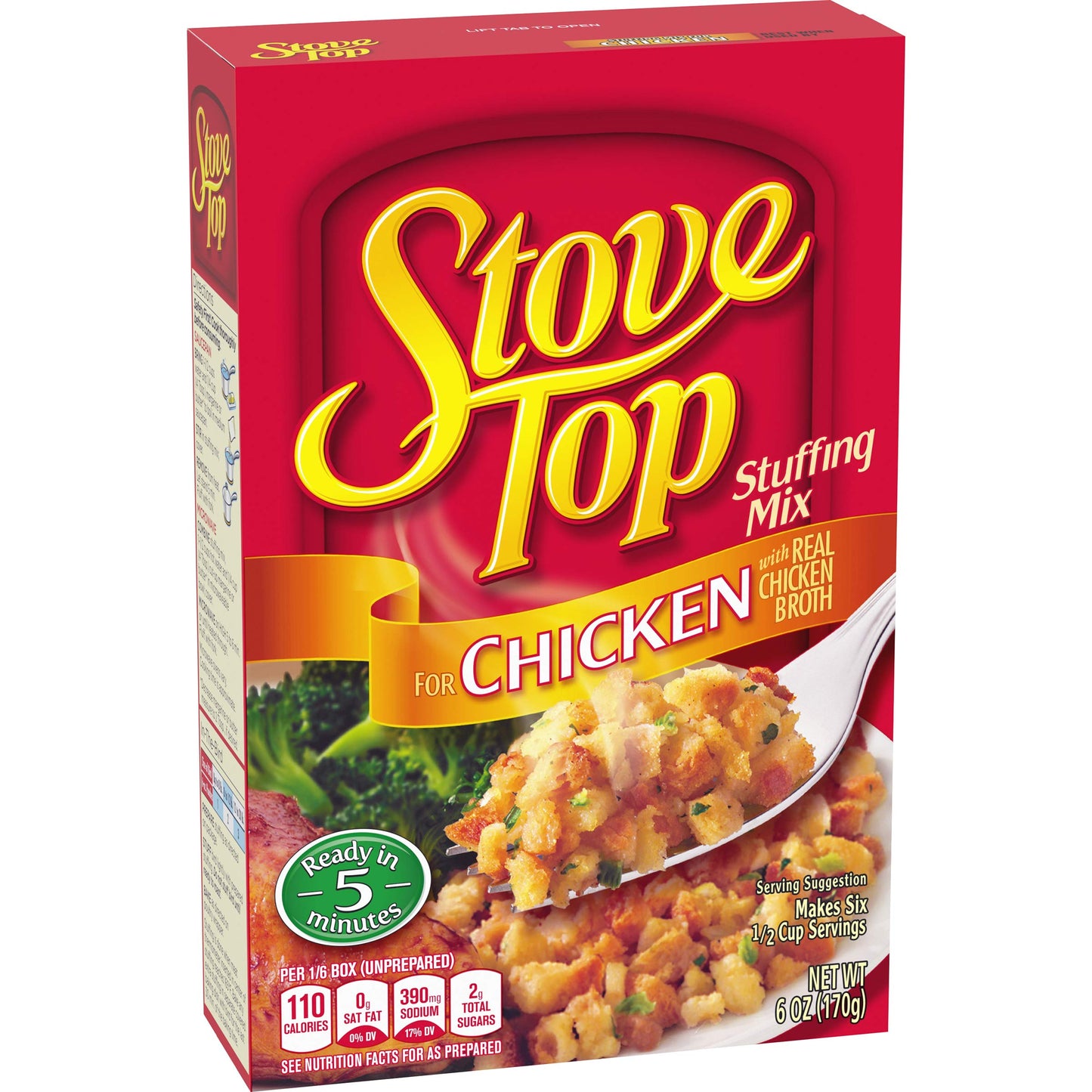 Stove Top Chicken Stuffing Mix, 6 Ounce -- 12 Per Case.
