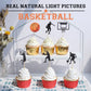 24 Pcs Basketball Cupcake Toppers Nba Star Sports Fan Basketball Backboard Cupcake Picks Baby Shower Basketball Players Sports T