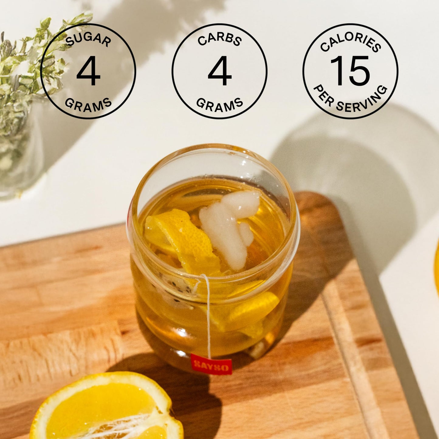 SAYSO Cocktail Tea Bags - Instant Mixers - All Natural Ingredients - Low Calorie, Low Sugar