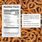 Utz Sourdough Specials Pretzels, Original, 63 oz Resealable Barrel, Zero Cholesterol Classic Snack
