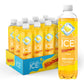 Sparkling Ice Starburst Lemon, Zero Sugar Flavored Sparkling Water, With Vitamins And Antioxidants, Low Calorie Beverage, 17 Fl Oz Bottles (Pack Of 12)