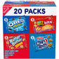 Nabisco Classic Mix Variety Pack, Oreo Mini, Chips Ahoy! Mini, Nutter Butter Bites, Ritz Bits Cheese, 20 Snack Packs