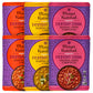 Maya Kaimal Organic Indian Chana Variety Pack - 10oz Fully Cooked Vegan Meals - Pack of 6