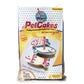 PetCakes Cat Birthday Cake Kit - Cheese Flavor - 5.5 Oz Treats for Kittens and Cats