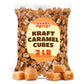 Kraft Caramel Cubes Candy, Individually Wrapped, Bulk Pack 2 Pounds
