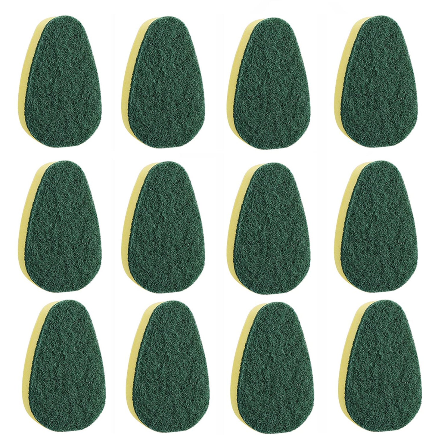 Dish Wand Refill 12Pack, Durable Dish Wand Sponges,Common Dish Wand Refill Heads Replacement For Kitchen Cleaning