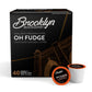 Brooklyn Beans Oh Fudge Gourmet Coffee Pods, Compatible with Keurig 2.0, 40 Count