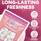 Freeze Dried Candy - Freeze Dried Salt Water Peppermint Taffy Treats (Peppermint 2.75 Oz)