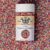 Nature's Colors Rainbow Nonpareils 3.3 oz Jar | Natural, Rainbow, Vegan, Red-3 Free, Top 9 Allergen-Free