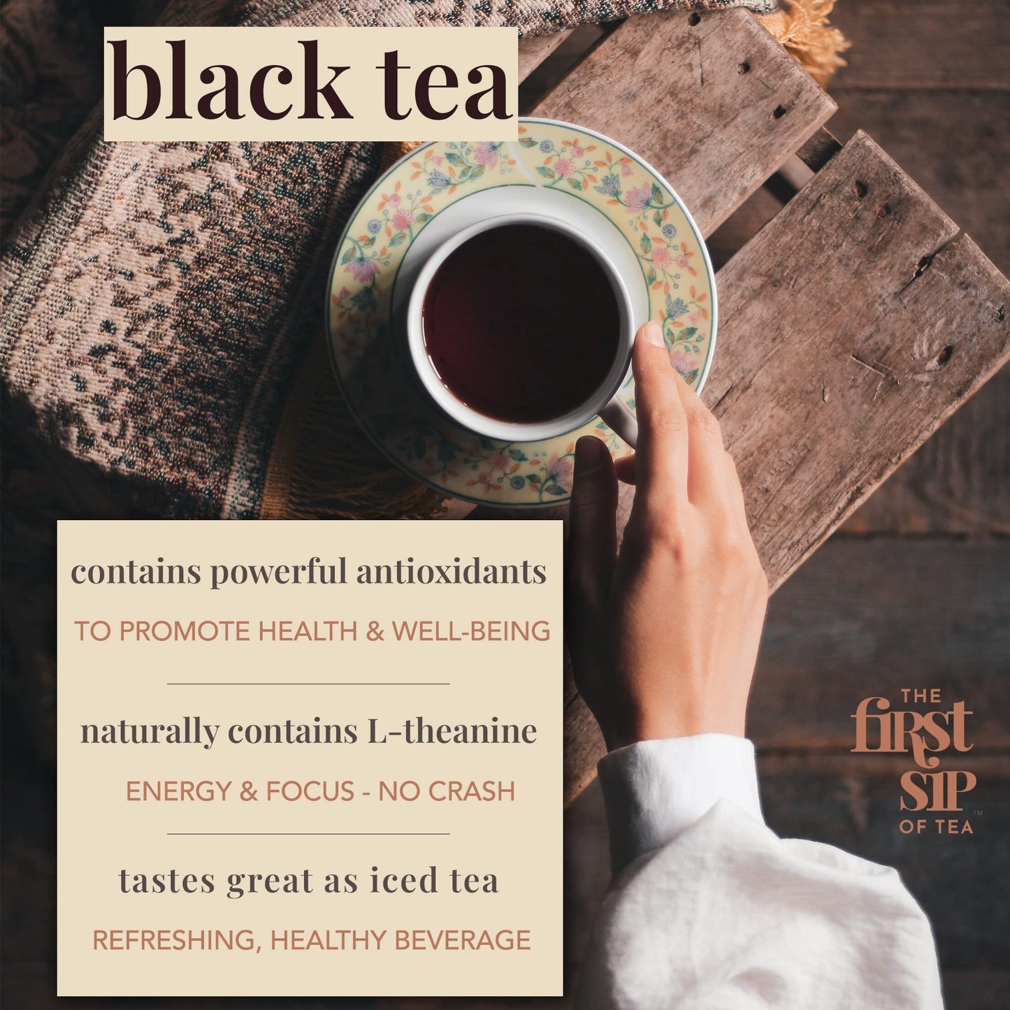 The Spice Hut Pyramid Tea Bags, Tropical Paradise Blend, 16 Count Box, Caffeinated, Hot & Iced Tea