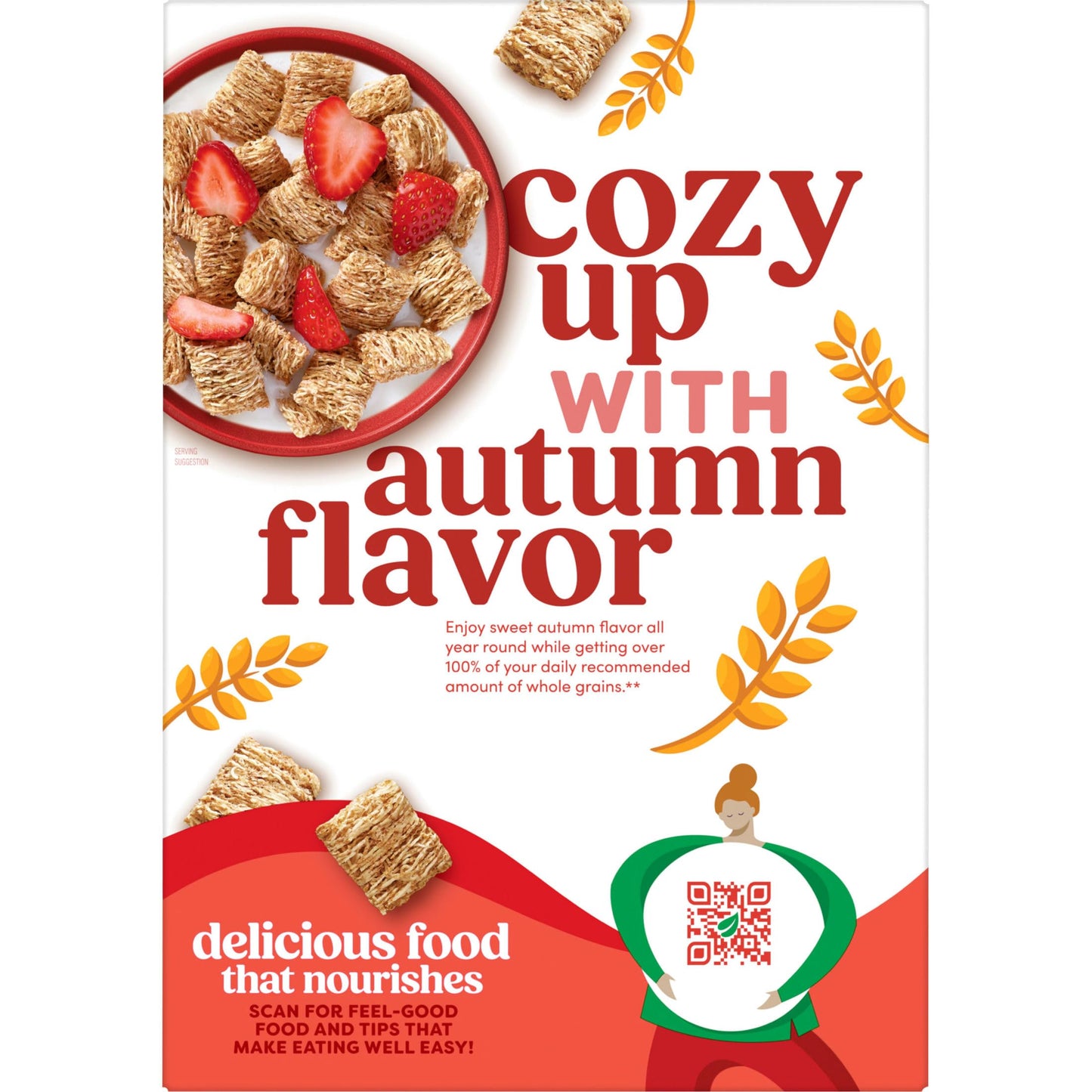 Kashi Breakfast Cereal  Organic  Whole Grain  Autumn Wheat  18oz Box (1 Box)