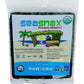 SeaSnax RAW Organic Seaweed Wraps, 10 Sheets (Pack of 16)