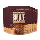 Brownie Brittle - Original Chocolate Chip Thin and Crispy Sweet Snacks, Family Size (Pack of 6, 5 oz), Rich Gourmet Brownie Bite