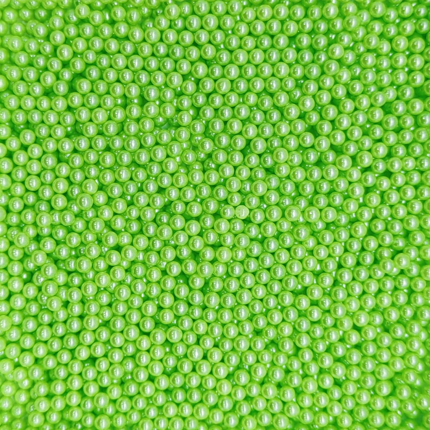 Edible Light Green Pearl Sugar Sprinkles Candy 4Mm Mini Pearls Cake Decorations Cupcake Toppers Cookie Decorating Perfect For We