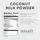 Wildly Conventional Coconut Milk Powder 16 Oz, 1 lb Bag - Naturally Sweet Creamer, Extra Creamy | Perfect in Smoothies, Coffee,