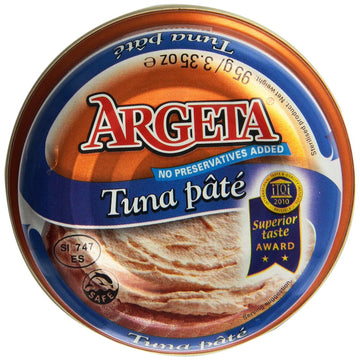 Argeta Pate Spread, Tuna, 3.35 Ounce