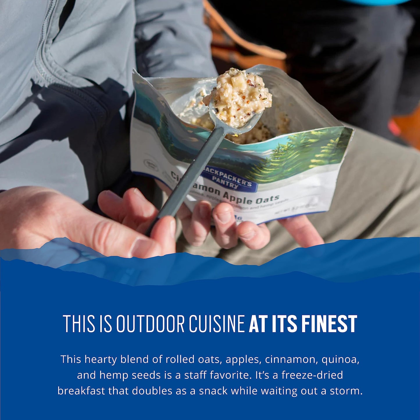 Backpacker'S Pantry Cinnamon Apple Oats - Freeze Dried Backpacking & Camping Food - Emergency Food - 11 Grams Of Protein, Vegan,