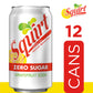 Squirt Zero Sugar G fruit Soda, 12 fl oz cans, 12 pack - No Sugar, Refreshing Citrus Flavor