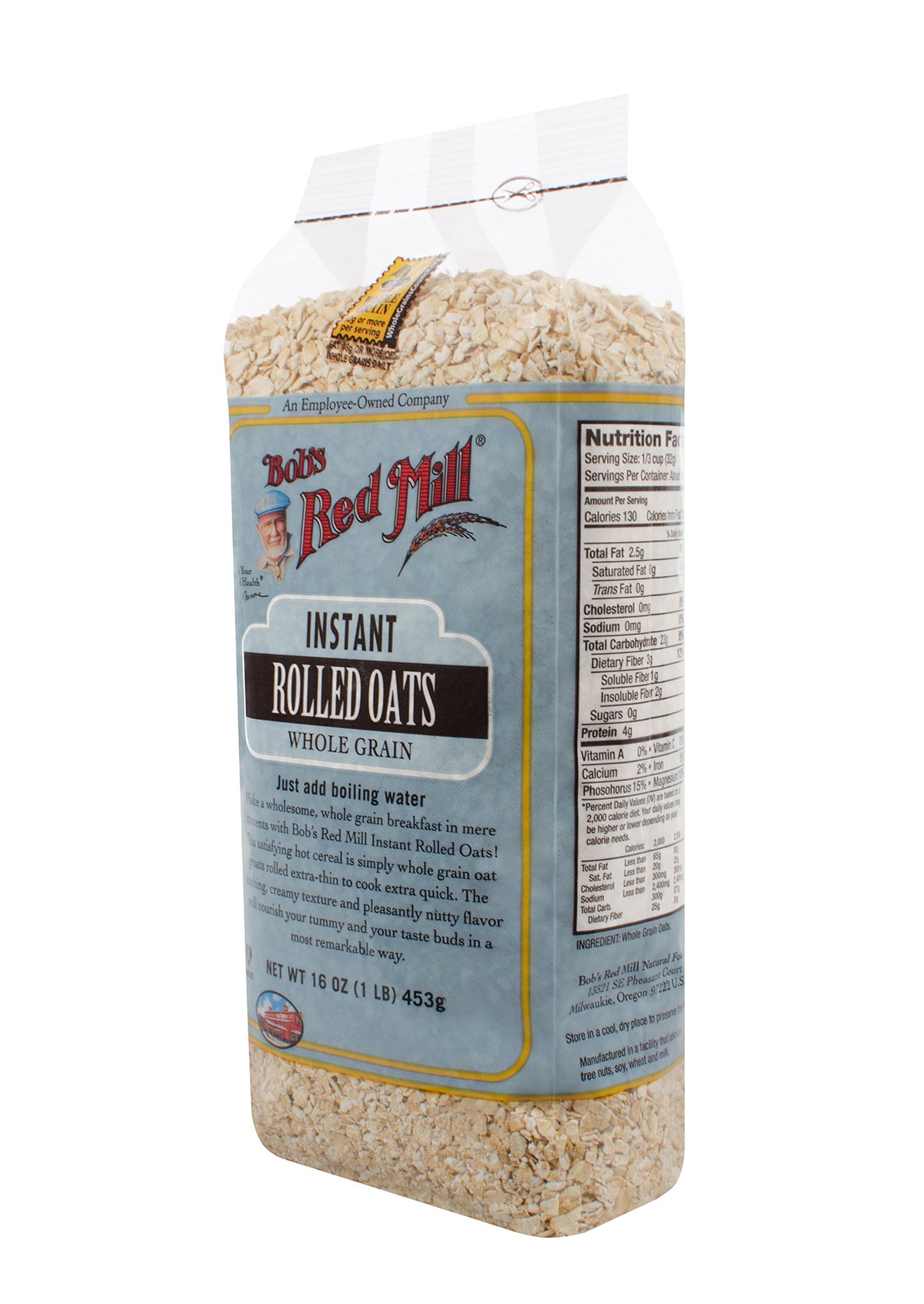 Bob'S Red Mill Oats Rolled Instant - 16 Oz