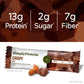SimplyProtein Vegan Protein Bars - Dark Chocolate Almond, 12g Protein, 2g Sugar, Gluten Free, 4 Count