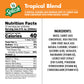 V8 Splash Tropical Fruit Blend Juice Beverage, 96 FL OZ Bottle, Pack of 1
