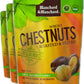 Blanchard & Blanchard Whole Organic Chestnuts Roasted & Peeled 5.29 OZ (3 Pack) Gluten Free, Keto, Low Carb