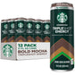 Starbucks Tripleshot Coffee Energy Drink, Bold Mocha, 11 fl oz Cans, 12 Pack, 165mg Caffeine, B Vitamins, Protein