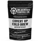 Blackout Coffee Co. Cold Brew Medium Roast Ground Coffee - 12 oz Bag - Small Batch Freshly Roasted in the USA