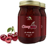 Green Jay Gourmet Cherry Jam - All-Natural, Vegan, Gluten-Free - 2 Pack (20 oz each)