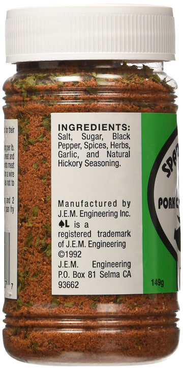 Spade L Ranch Pork Chop & Rib Seasoning 5.25 Oz.