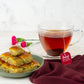 Sadaf Earl Grey Tea Bags | Special Blend Earl Grey Ceylon Black Tea | Product Harvested In Sri Lanka | 100 Bags (Pack Of 1)